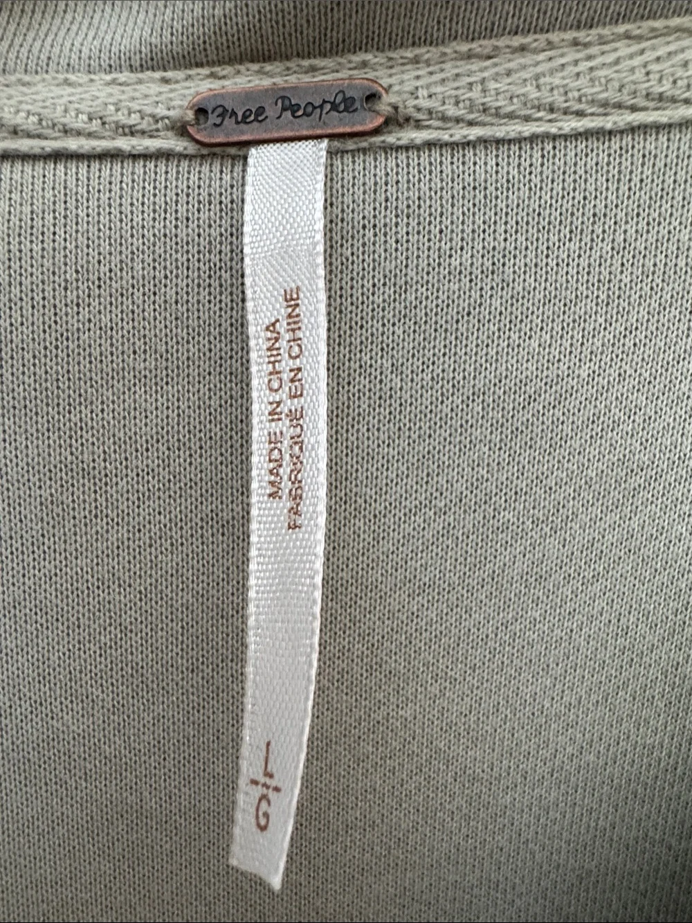 Free People Cream Sherpa Shacket with Pocket Details - Picture 2 of 5